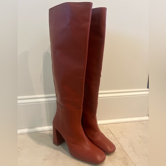 STAUD Brown Leather Boots
With dust bag - Picture 3 of 8